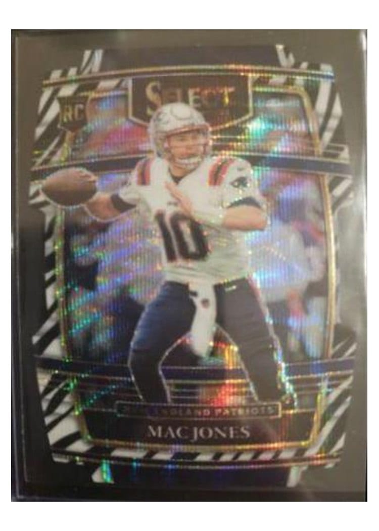 2021 Panini Select Mac Jones #51 card