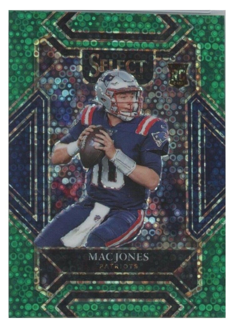 2021 Panini Select Base Set Mac Jones #251 card