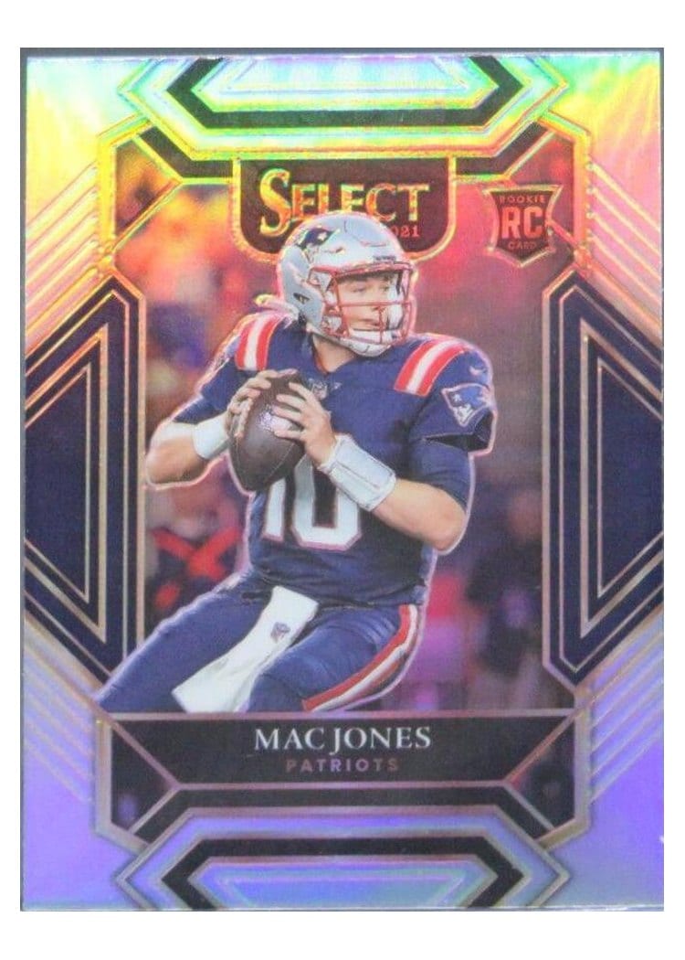 2021 Panini Select Base Set Mac Jones Silver #251 card