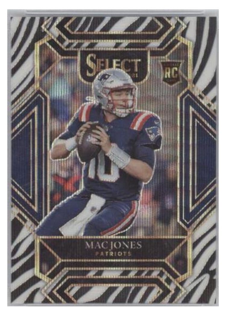 2021 Panini Select Base Set Mac Jones #251 card