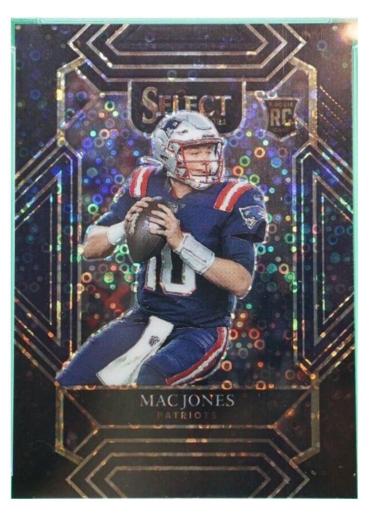 2021 Panini Select Base Set Mac Jones Black Disco #251 card