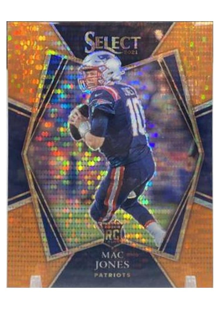 2021 Panini Select Base Set Mac Jones #351 card