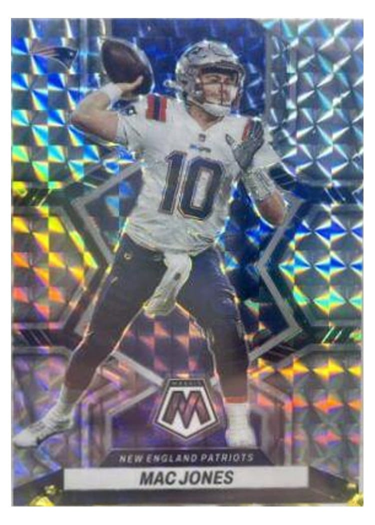 2022 Panini Mosaic Base Set Mac Jones #133 card