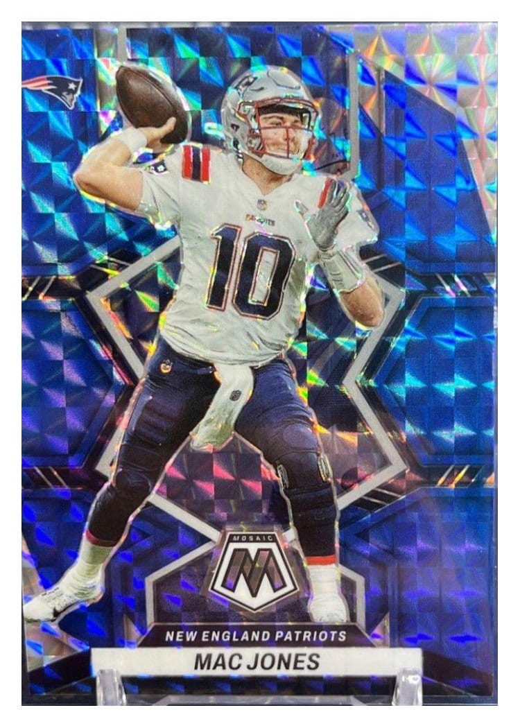 2022 Panini Mosaic Base Set Mac Jones #133 card
