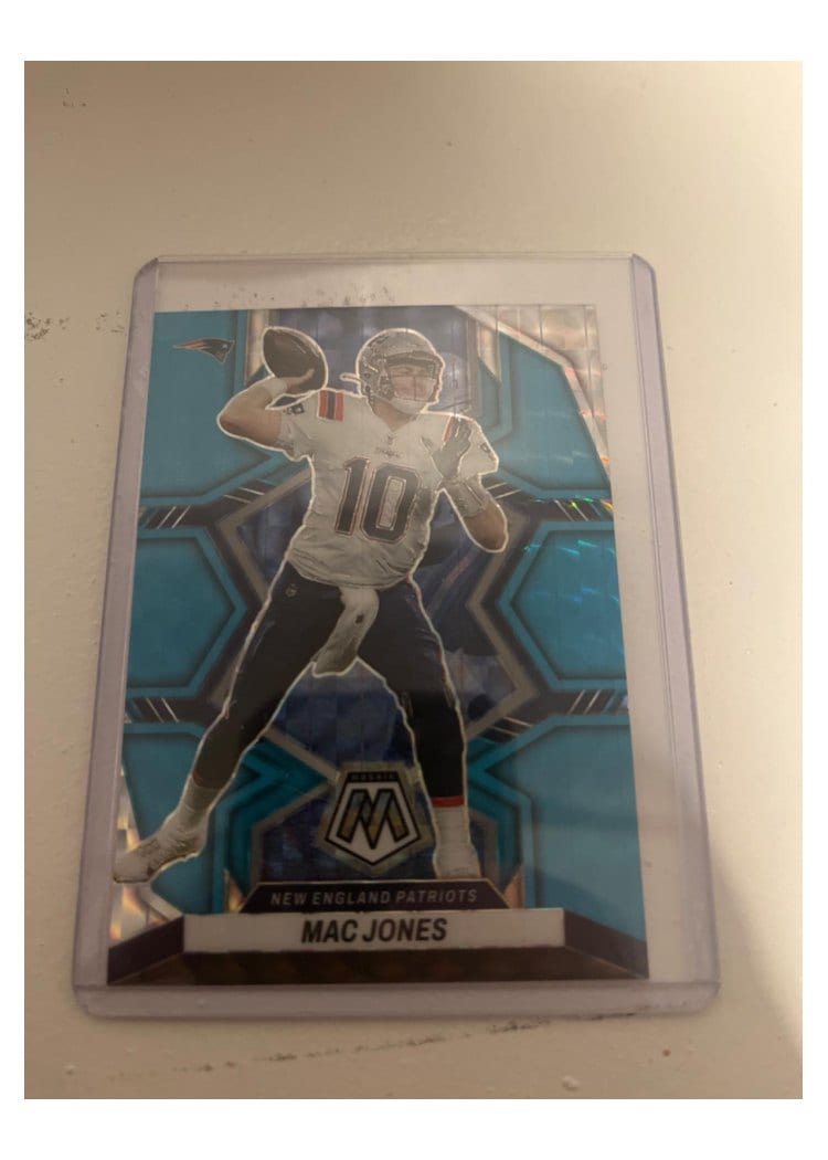2022 Panini Mosaic Base Set Mac Jones #133 card