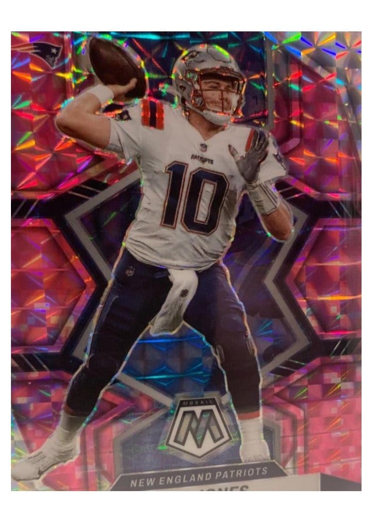 2022 Panini Mosaic Base Set Mac Jones #133 card