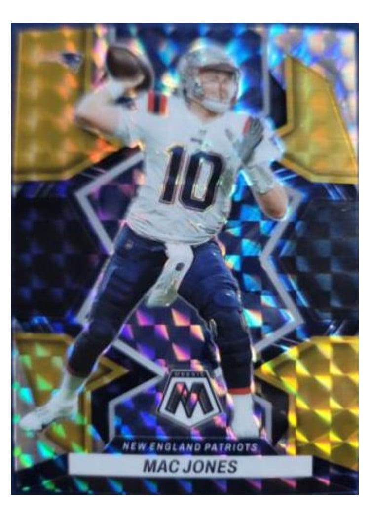 2022 Panini Mosaic Base Set Mac Jones #133 card