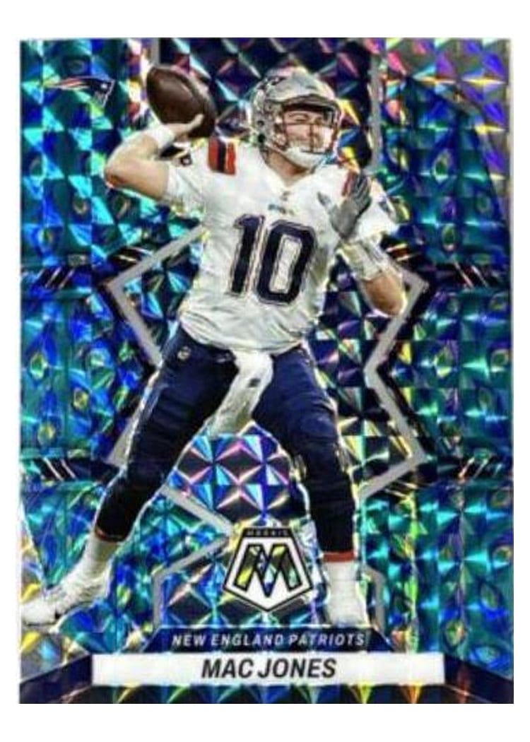 2022 Panini Mosaic Base Set Mac Jones #133 card