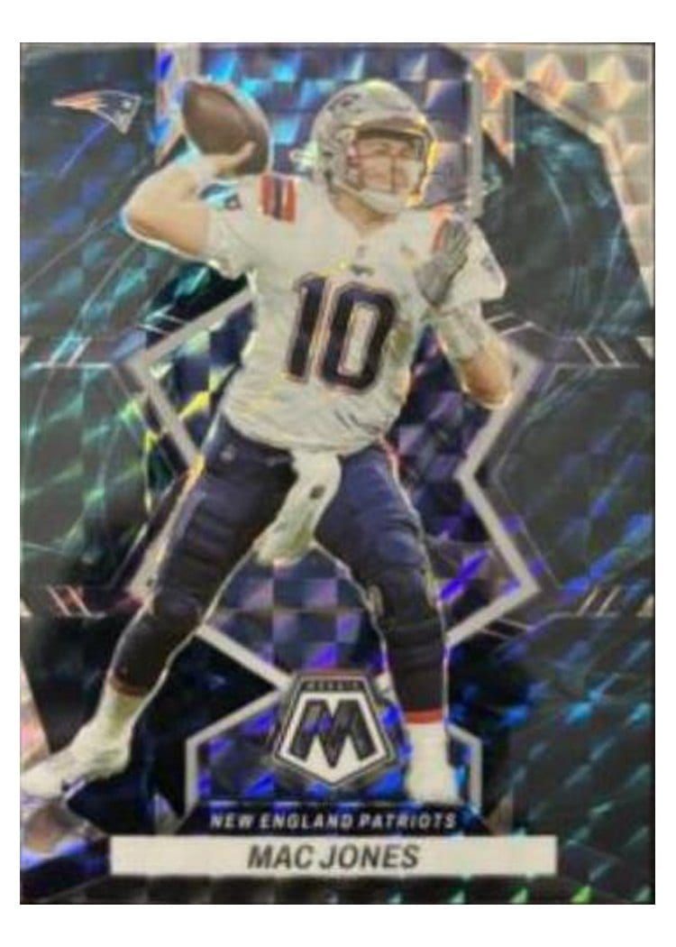 2022 Panini Mosaic Base Set Mac Jones #133 card