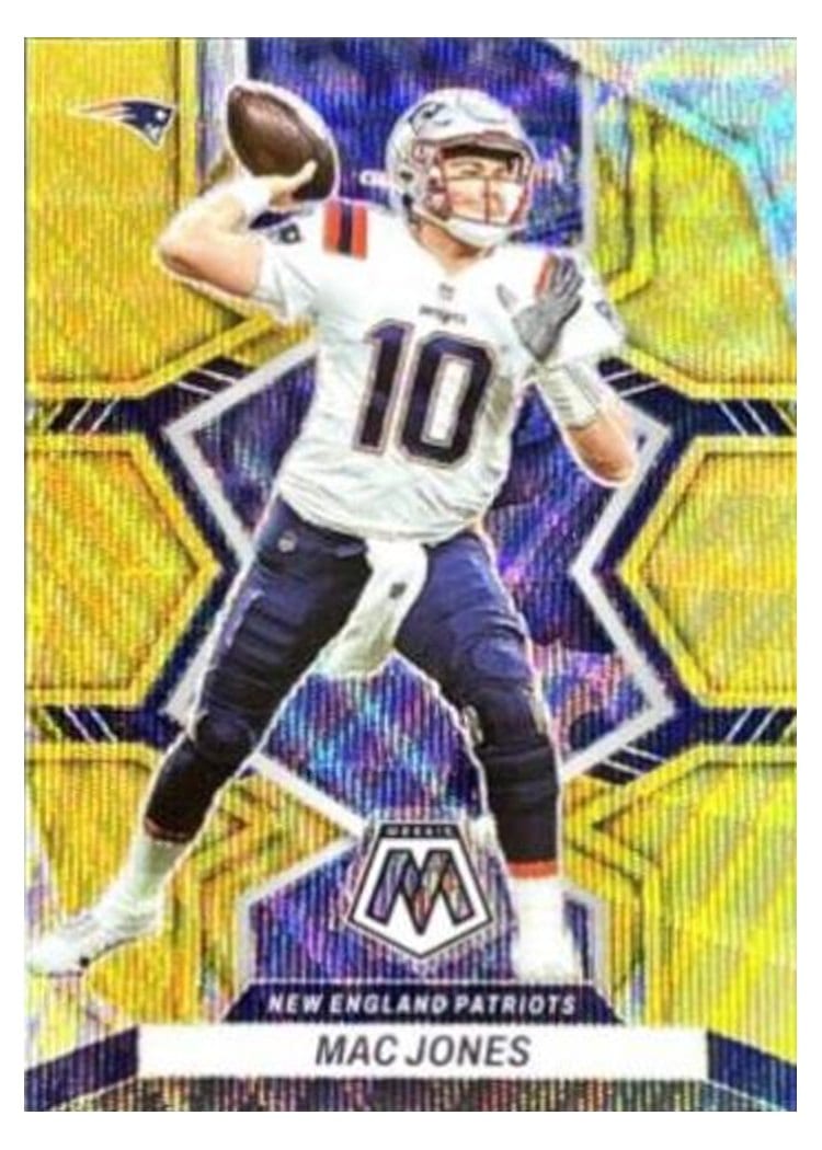 2022 Panini Mosaic Base Set Mac Jones #133 card