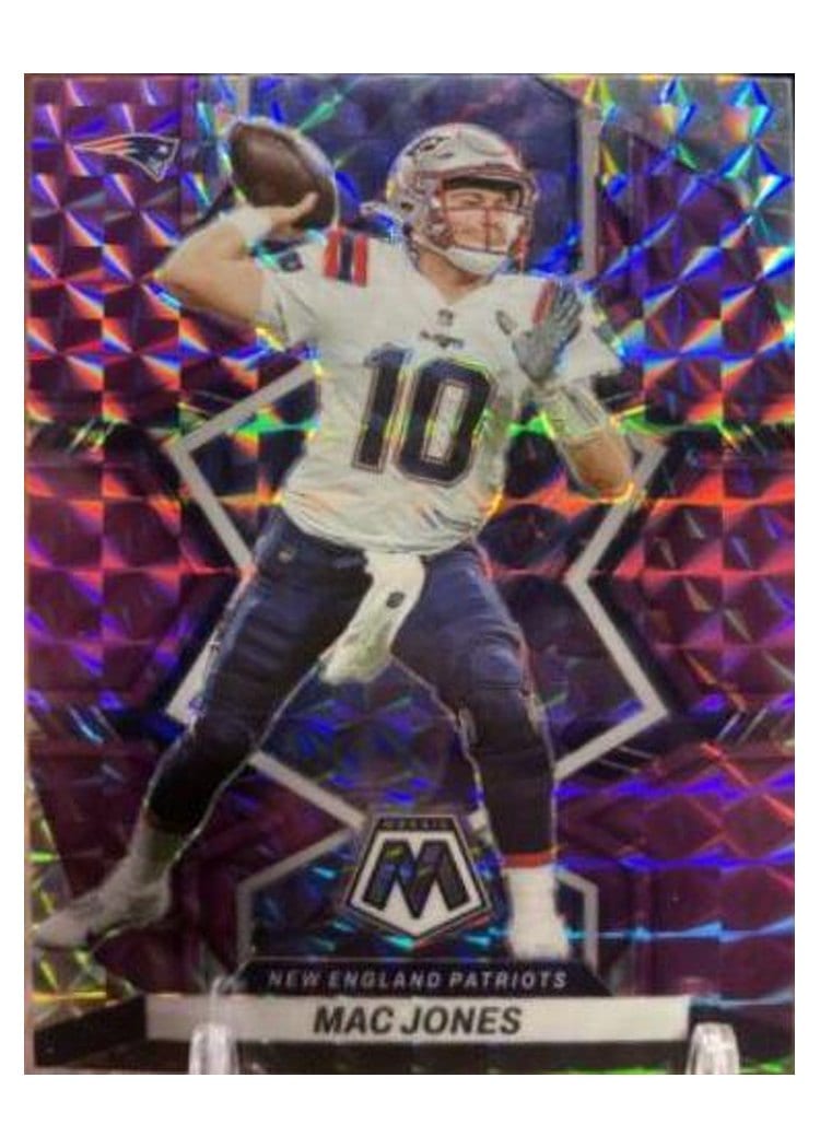 2022 Panini Mosaic Base Set Mac Jones #133 card
