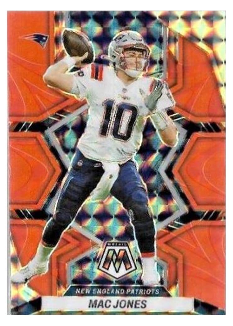 2022 Panini Mosaic Base Set Mac Jones #133 card