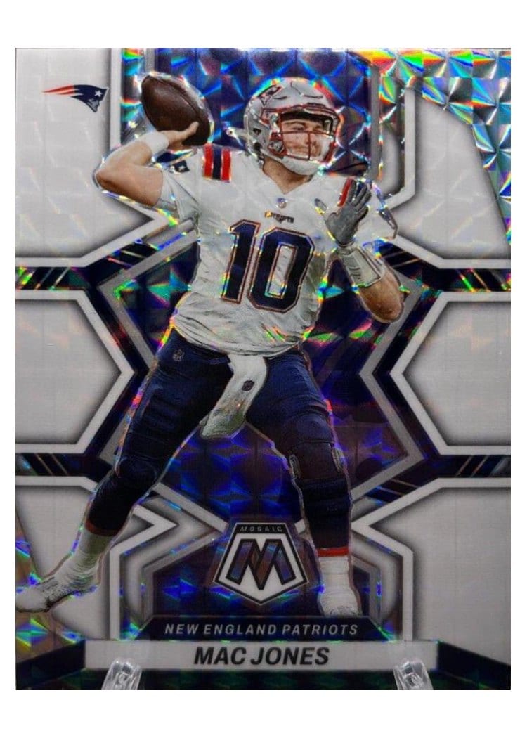 2022 Panini Mosaic Base Set Mac Jones #133 card