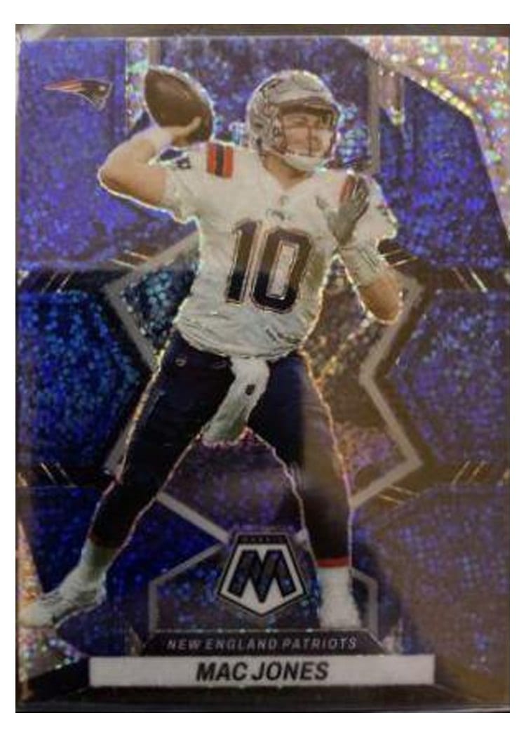 2022 Panini Mosaic Base Set Mac Jones #133 card