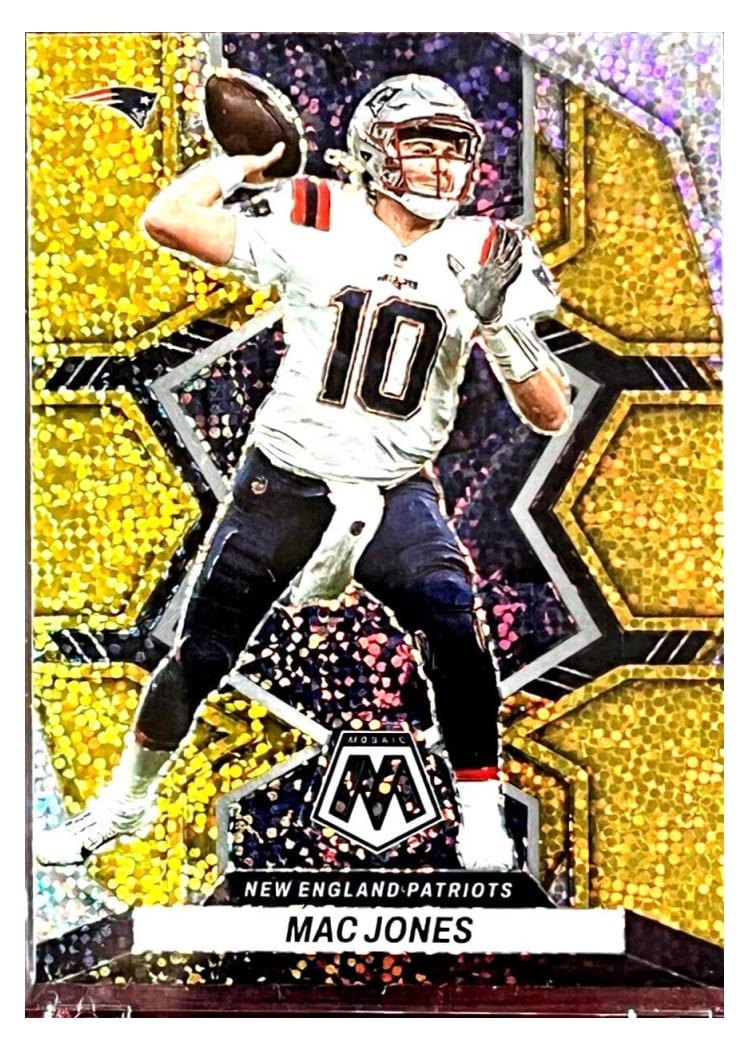 2022 Panini Mosaic Base Set Mac Jones #133 card