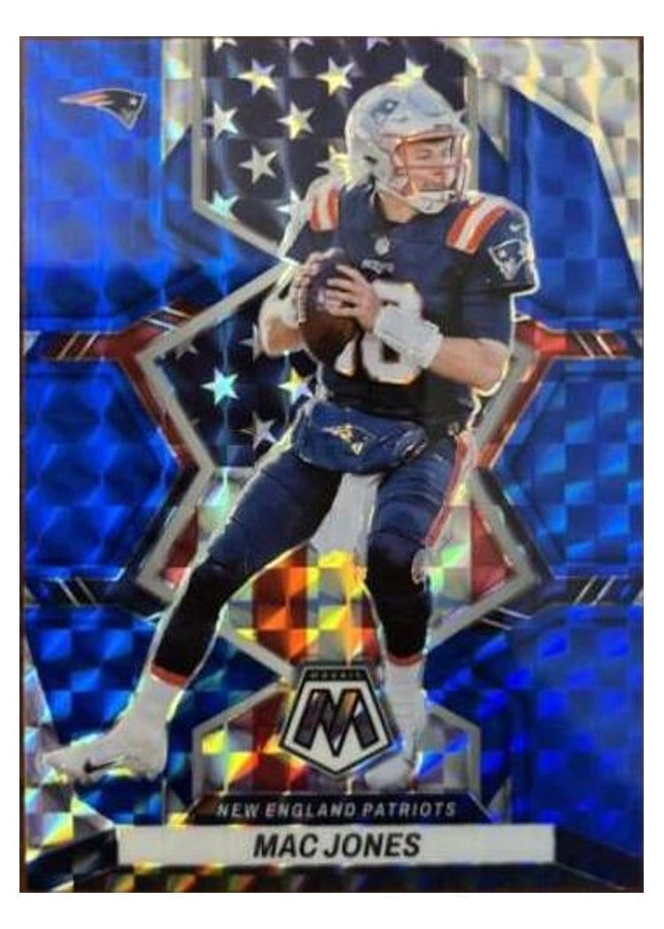 2022 Panini Mosaic Base Set Mac Jones #266 card
