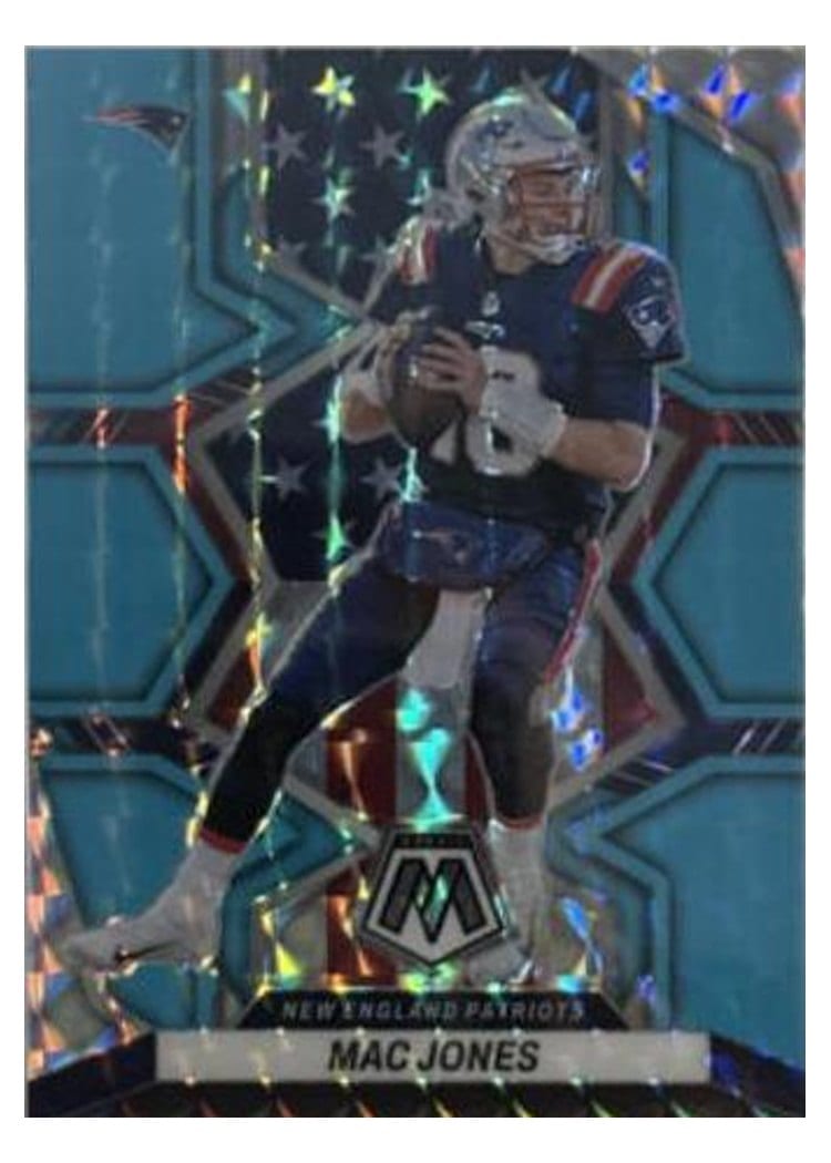 2022 Panini Mosaic Base Set Mac Jones #266 card