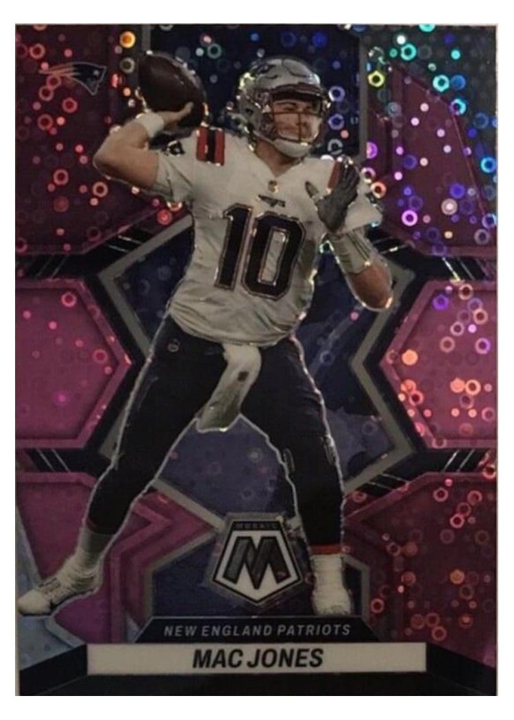 2022 Panini Mosaic Base Set Mac Jones #266 card
