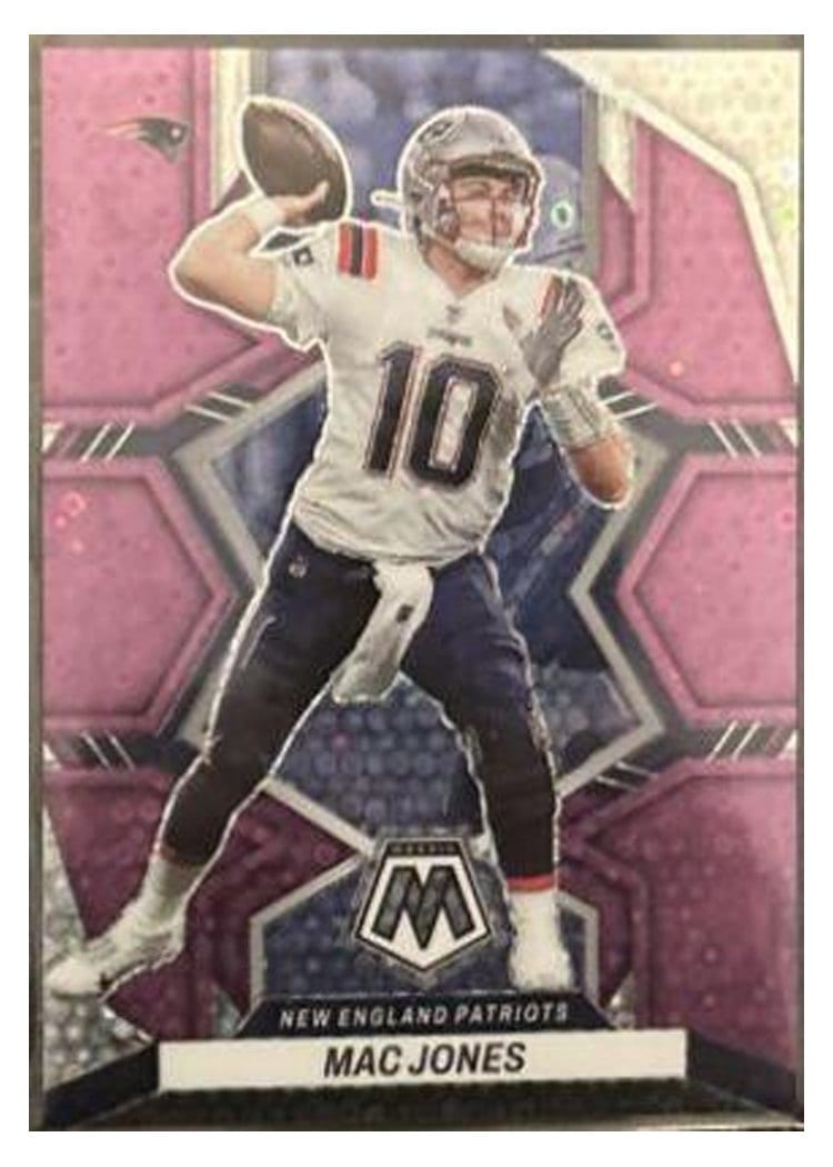 2022 Panini Mosaic Base Set Mac Jones #266 card