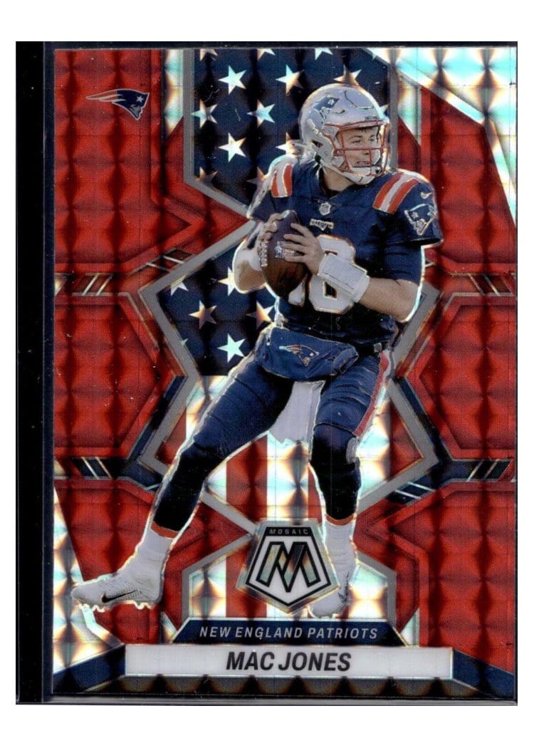 2022 Panini Mosaic Base Set Mac Jones #266 card