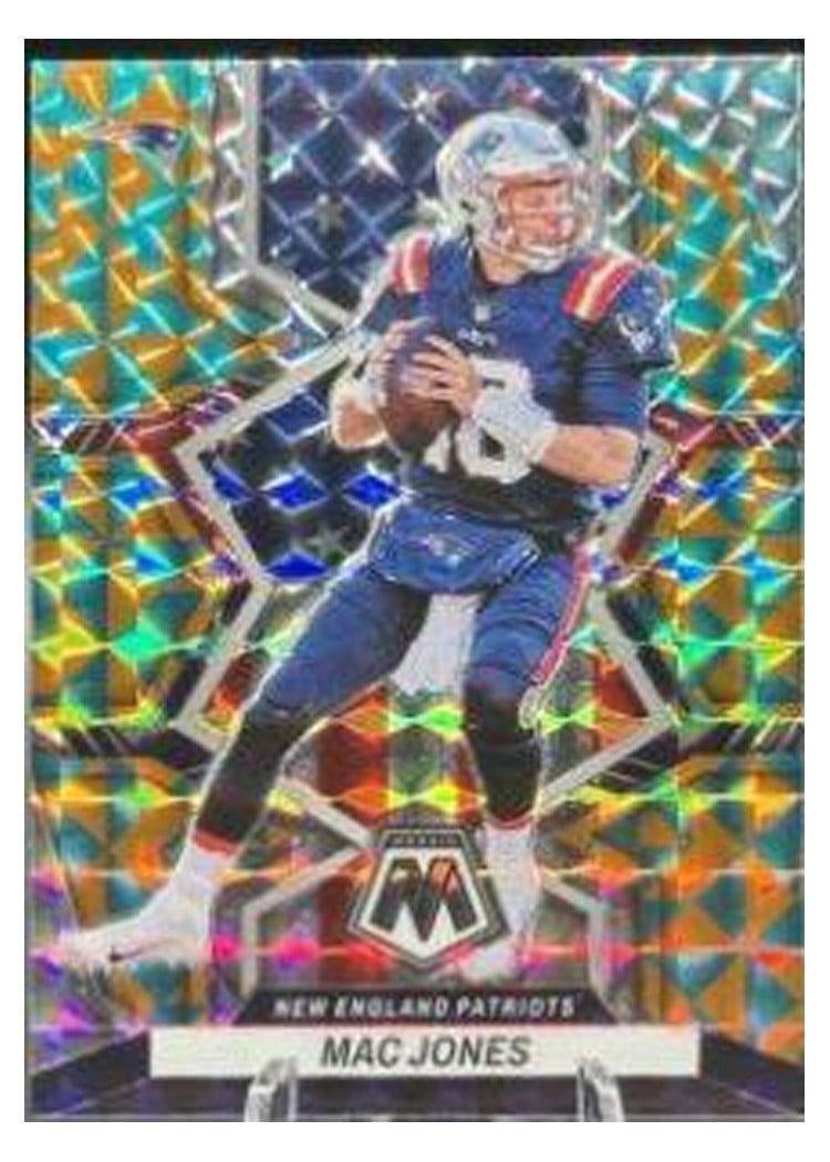 2022 Panini Mosaic Base Set Mac Jones #266 card