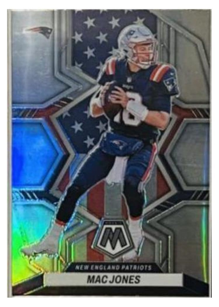 2022 Panini Mosaic Base Set Mac Jones #266 card
