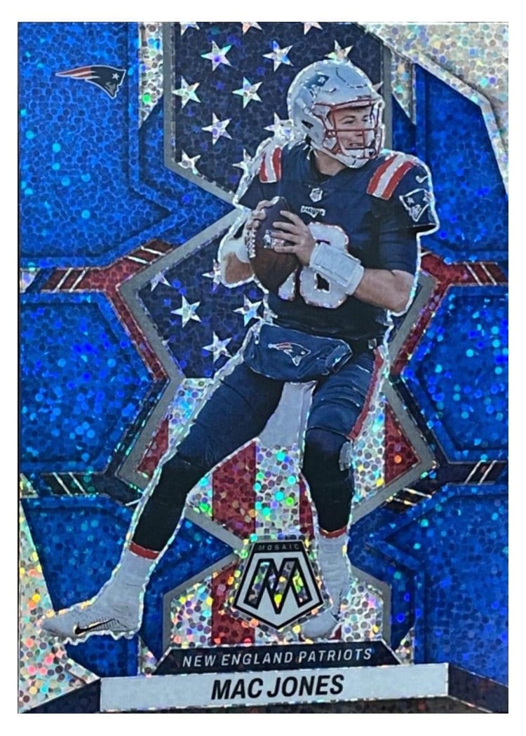 2022 Panini Mosaic Base Set Mac Jones #266 card
