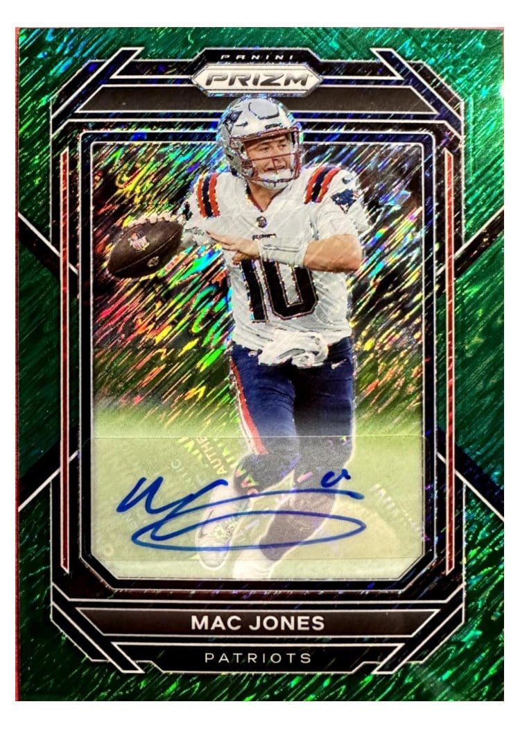 2022 Panini Prizm Base Set Mac Jones #197 card