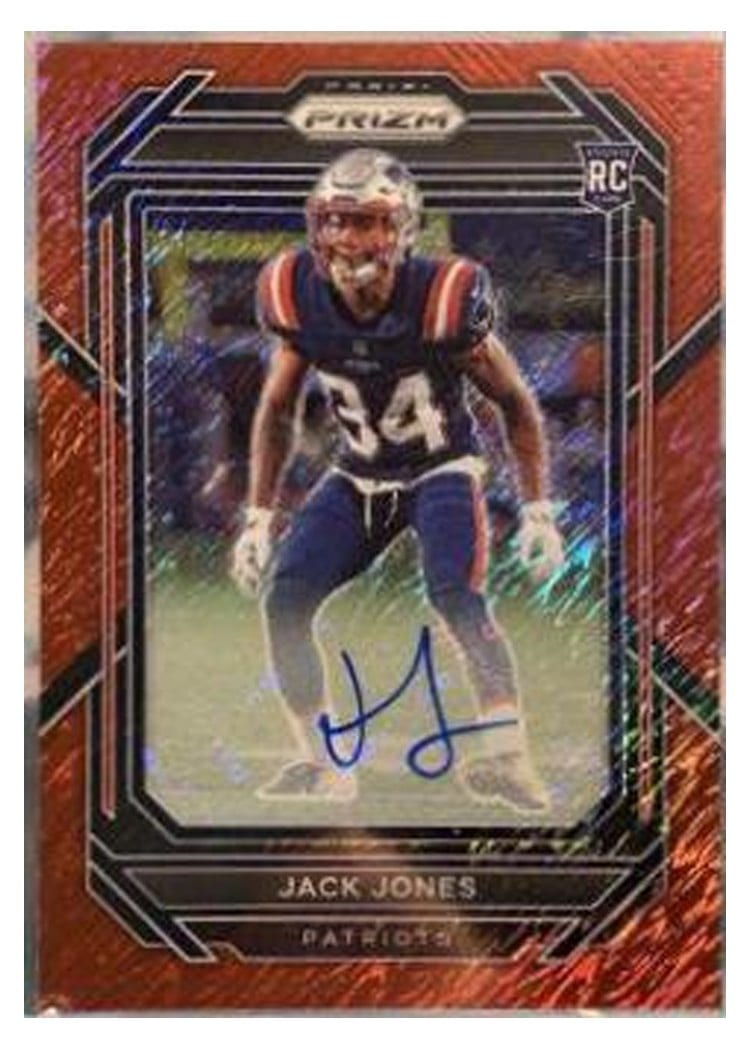 2022 Panini Prizm Base Set Mac Jones #197 card