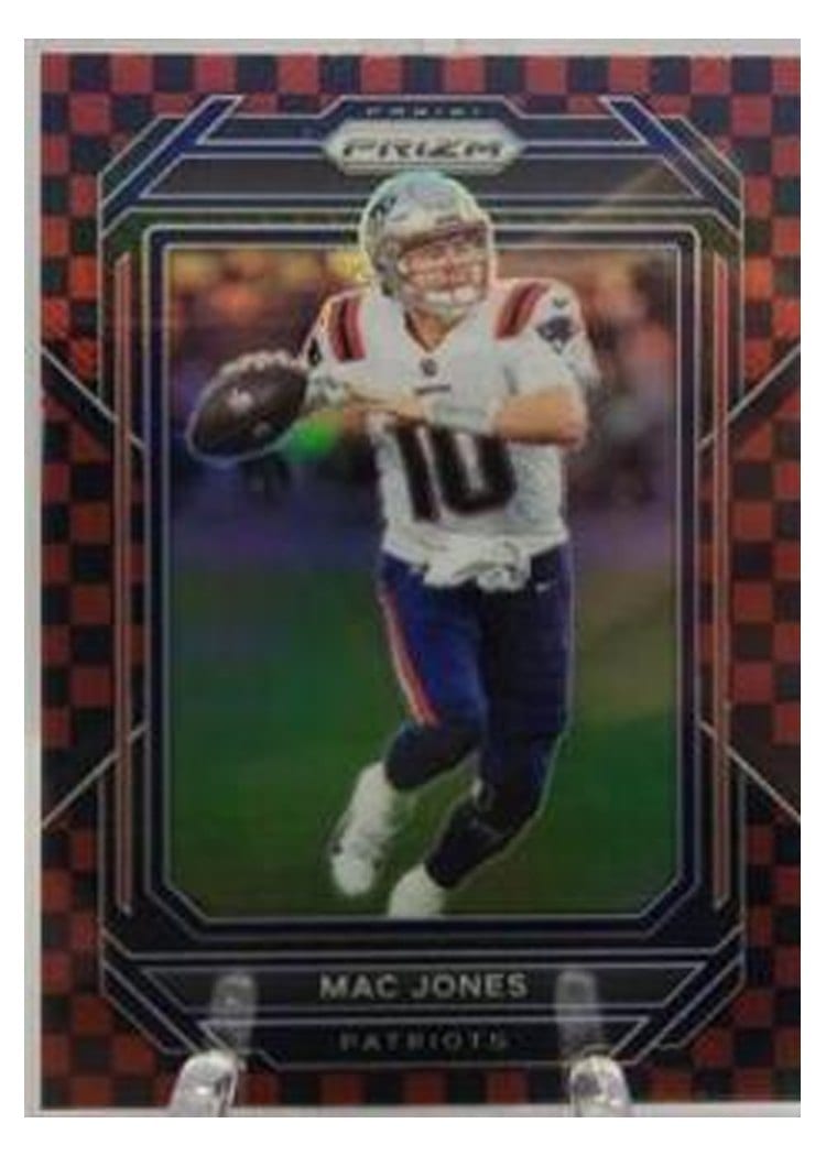 2022 Panini Prizm Base Set Mac Jones #197 card