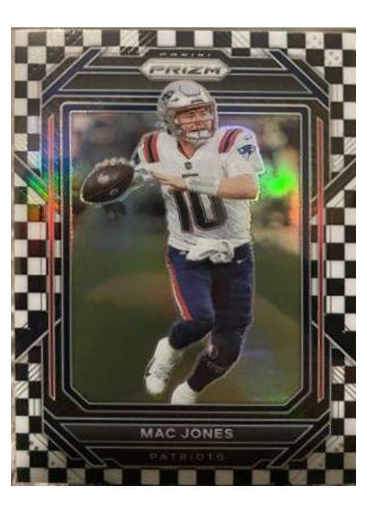 2022 Panini Prizm Base Set Mac Jones #197 card