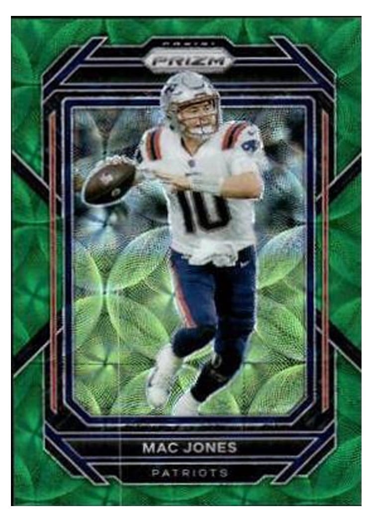 2022 Panini Prizm Base Set Mac Jones #197 card