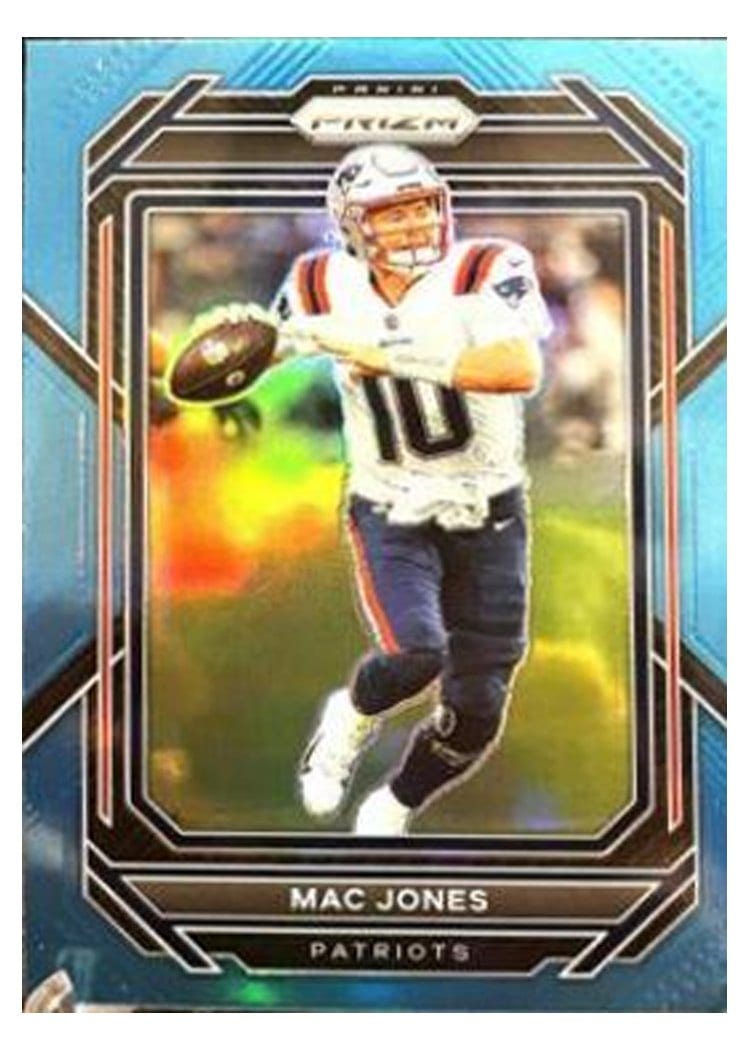 2022 Panini Prizm Base Set Mac Jones #197 card