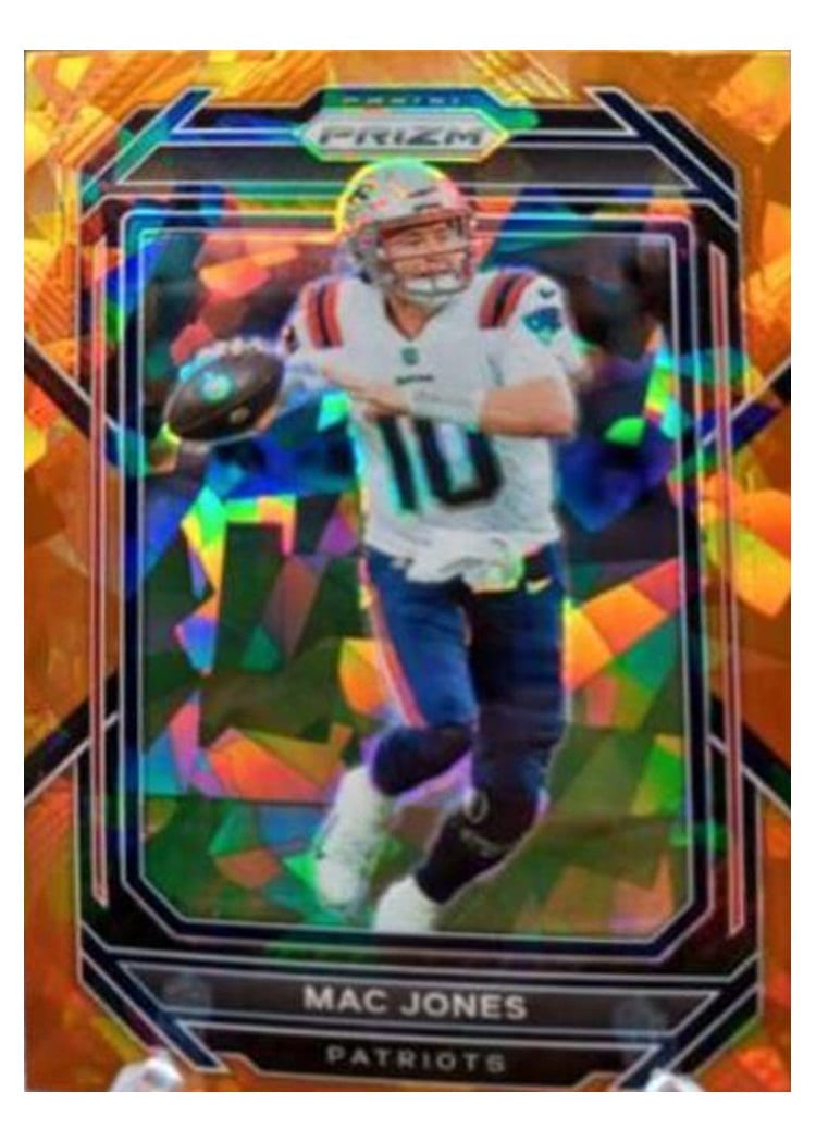 2022 Panini Prizm Base Set Mac Jones #197 card