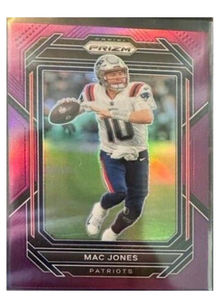 2022 Panini Prizm Base Set Mac Jones #197 card