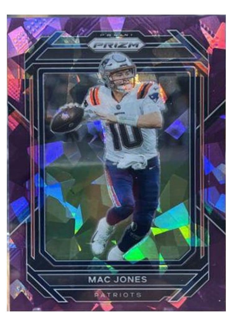 2022 Panini Prizm Base Set Mac Jones #197 card