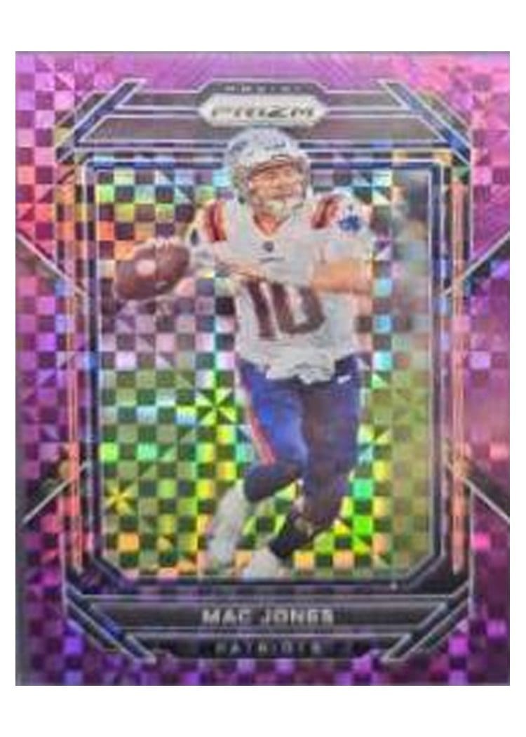 2022 Panini Prizm Base Set Mac Jones #197 card