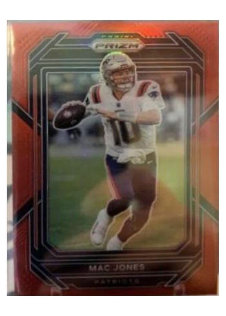 2022 Panini Prizm Base Set Mac Jones #197 card