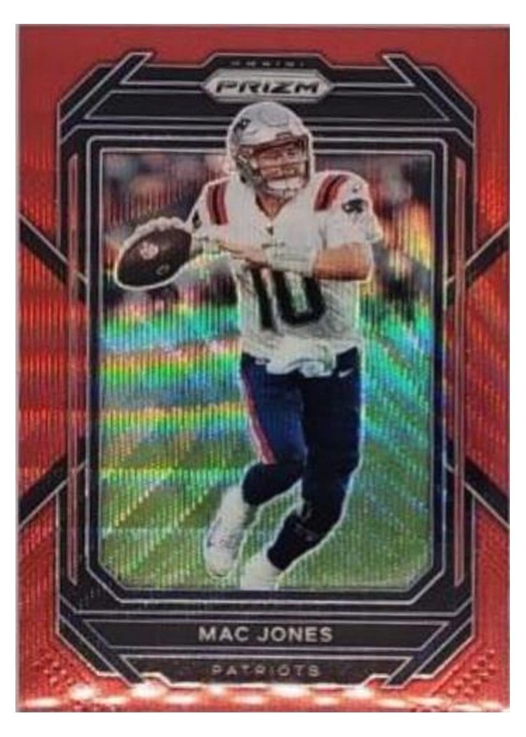 2022 Panini Prizm Base Set Mac Jones #197 card