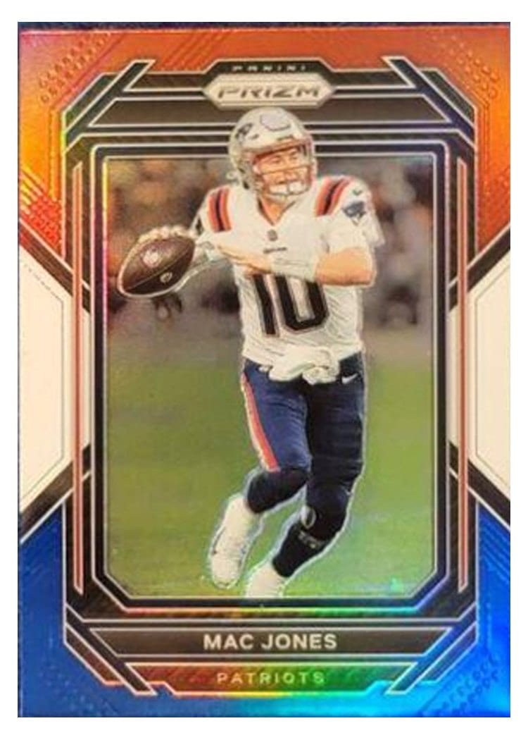 2022 Panini Prizm Base Set Mac Jones #197 card
