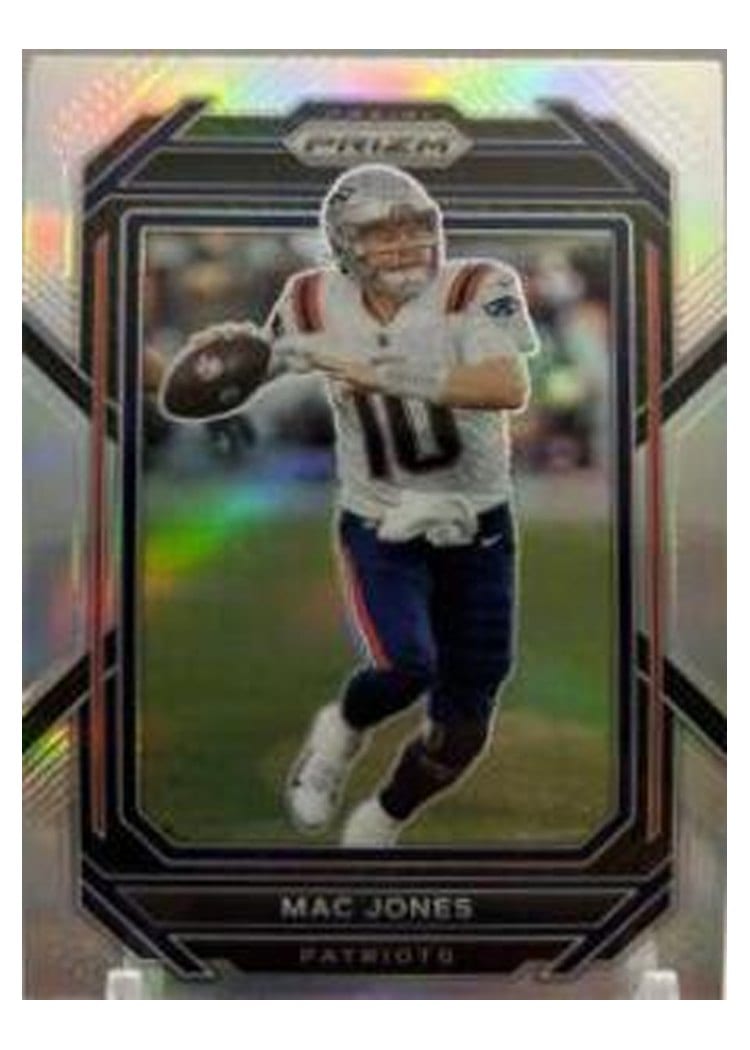 2022 Panini Prizm Base Set Mac Jones Silver #197 card