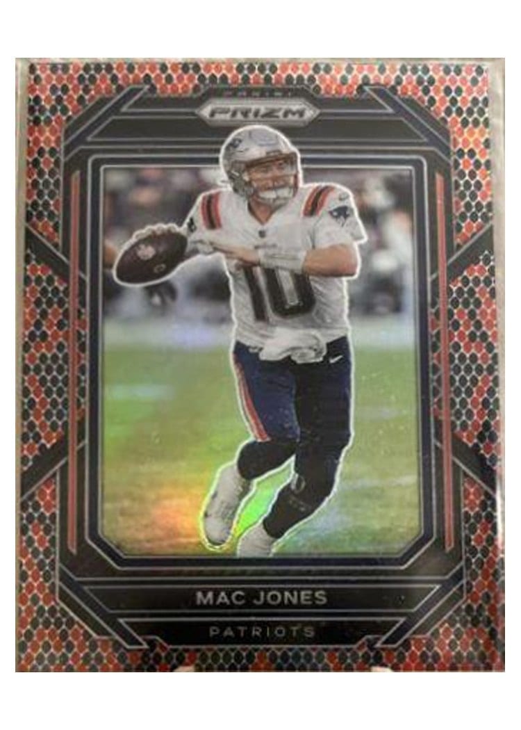2022 Panini Prizm Base Set Mac Jones #197 card