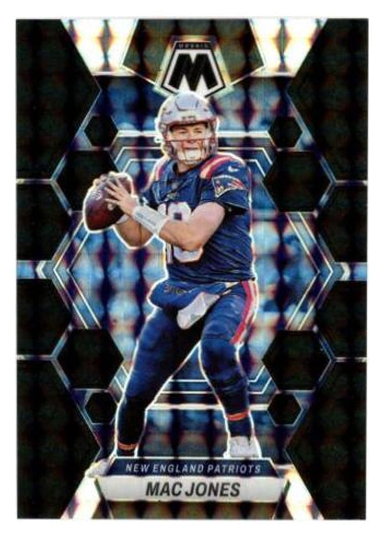 2023 Panini Mosaic Base Set Mac Jones #160 card