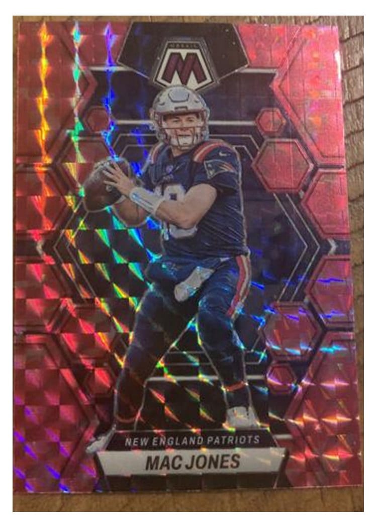 2023 Panini Mosaic Base Set Mac Jones #160 card