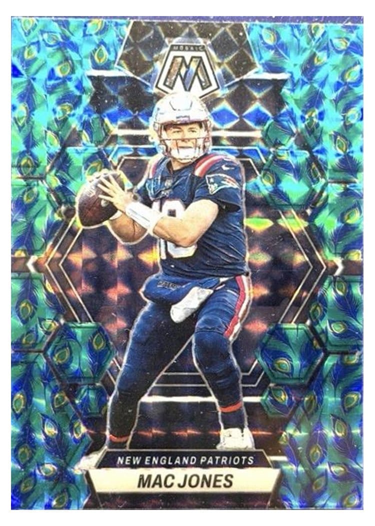 2023 Panini Mosaic Base Set Mac Jones #160 card