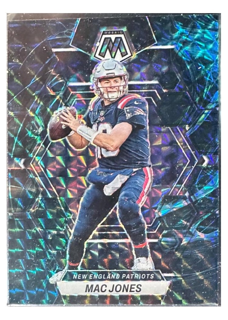 2023 Panini Mosaic Base Set Mac Jones #160 card