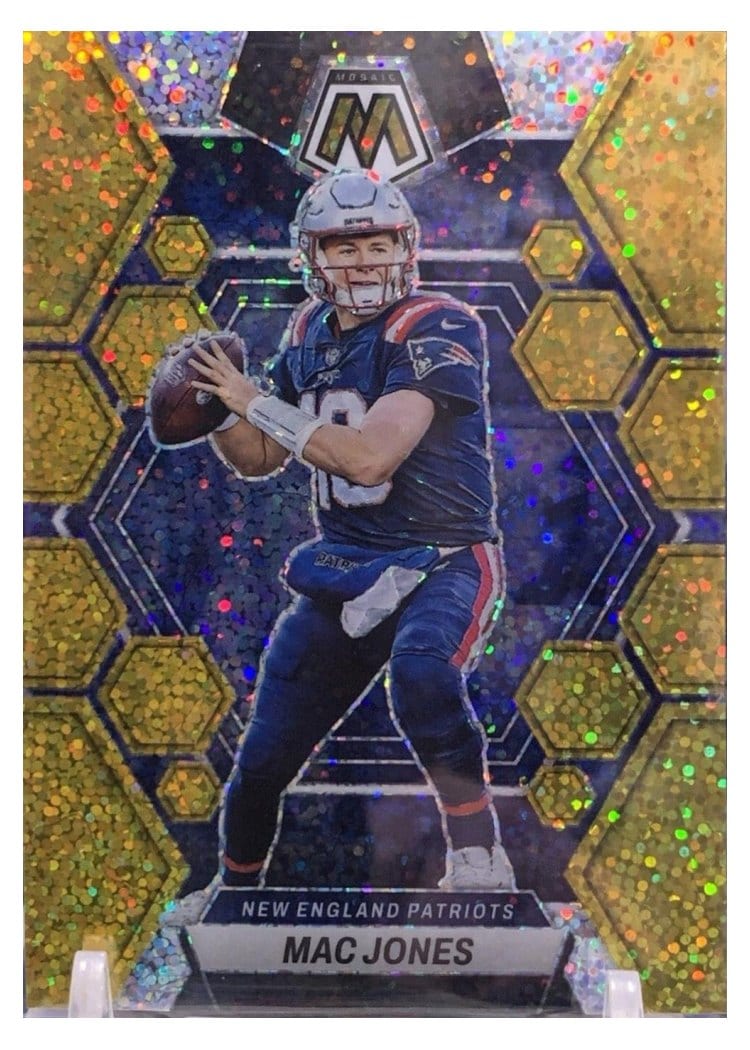 2023 Panini Mosaic Base Set Mac Jones #160 card