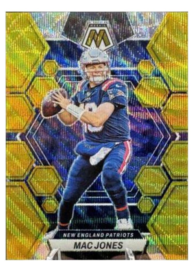 2023 Panini Mosaic Base Set Mac Jones #160 card