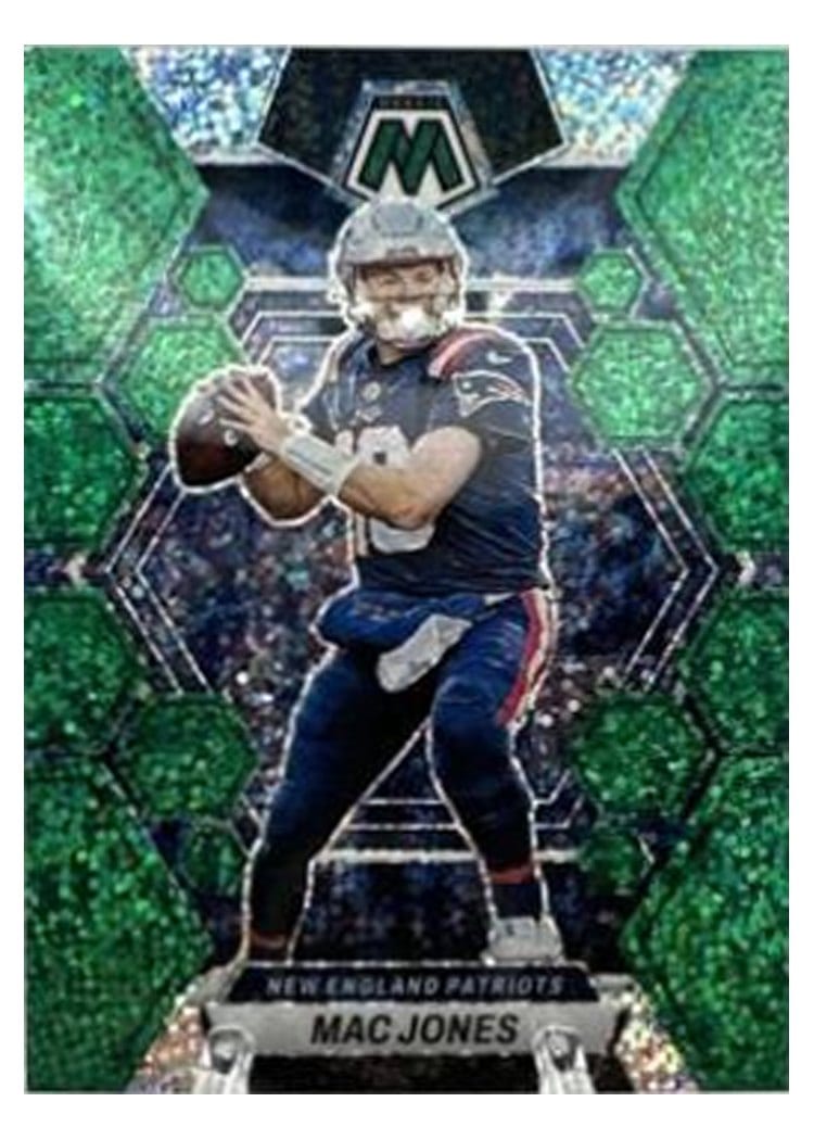 2023 Panini Mosaic Base Set Mac Jones #160 card