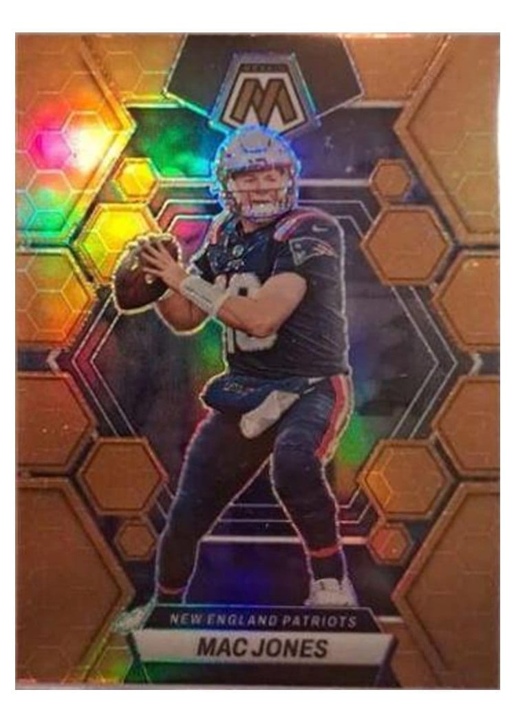 2023 Panini Mosaic Base Set Mac Jones Honeycomb #160 card